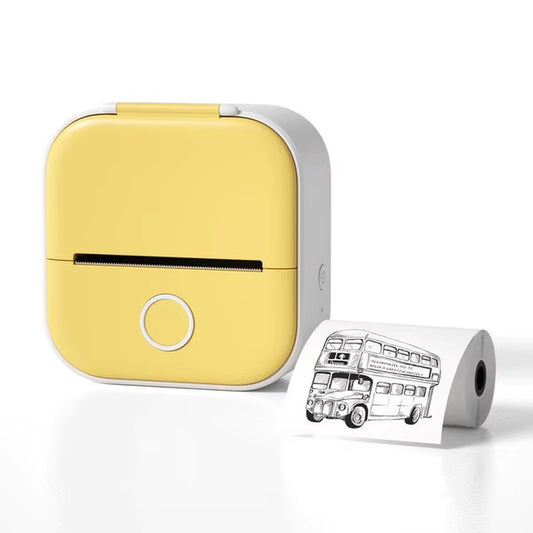 D2 Portable Mini Thermal Label Printer Home Photo Printer Student Wrong Question Printer Bluetooth Mini Label Printer Price Tag