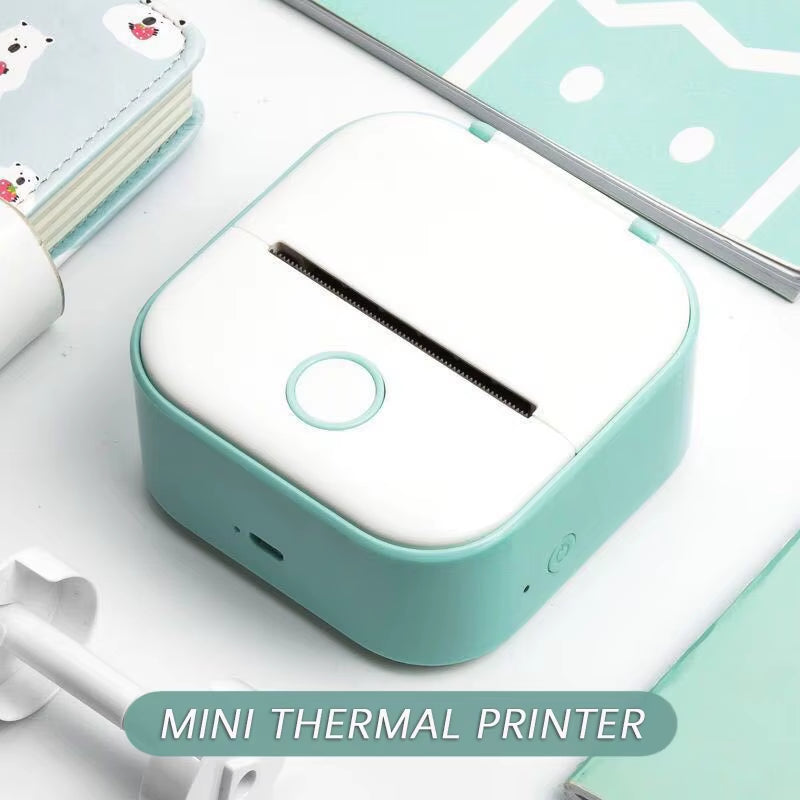 D2 Portable Mini Thermal Label Printer Home Photo Printer Student Wrong Question Printer Bluetooth Mini Label Printer Price Tag
